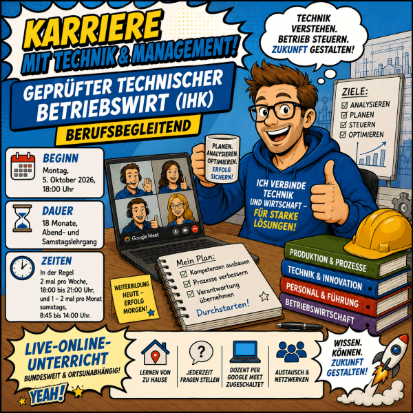 Geprüfter Technischer Betriebswirt (IHK)